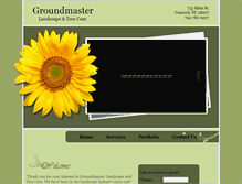 Tablet Screenshot of groundmasterlandscape.com